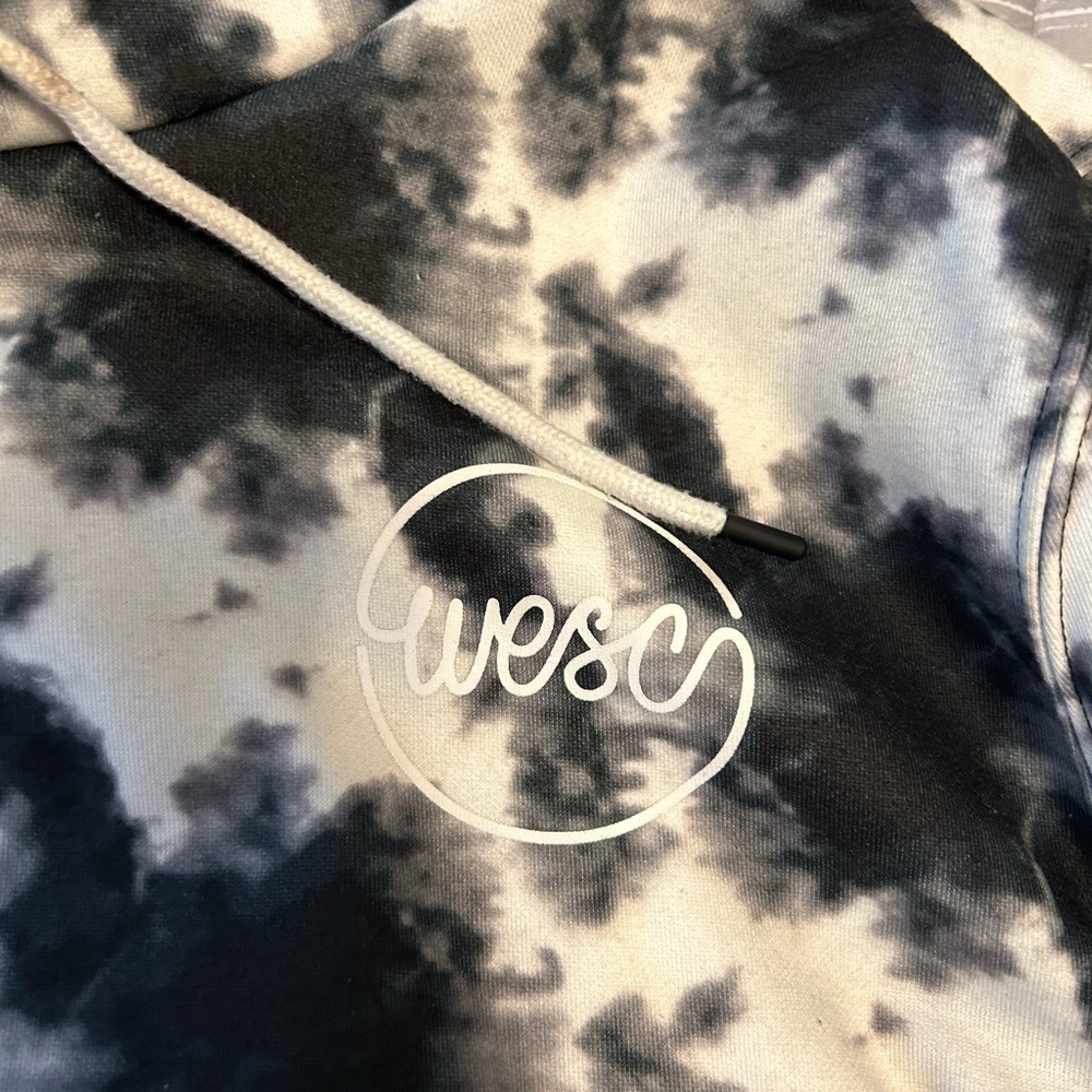 Black&White TieDye Hoodie